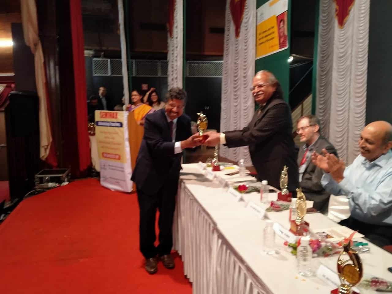 Token of appreciation presented to shri Sudheendraji By Dr.Praful Barvalia